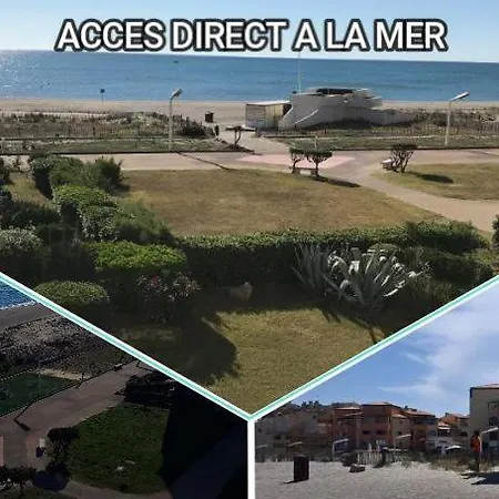 Apartment De - Splendide Vue Sur Mer, Parking Prive Le Barcares