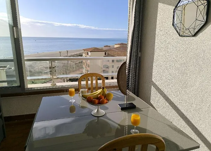 De - Splendide Vue Sur Mer, Parking Prive Appartement Le Barcarès